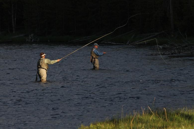 Free stock image of Fishing in the River created by Pixabay