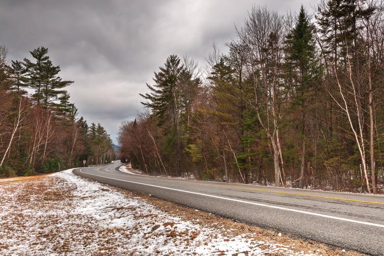 Free stock image of White Mountain Winter Road - HDR created by Nicolas Raymond