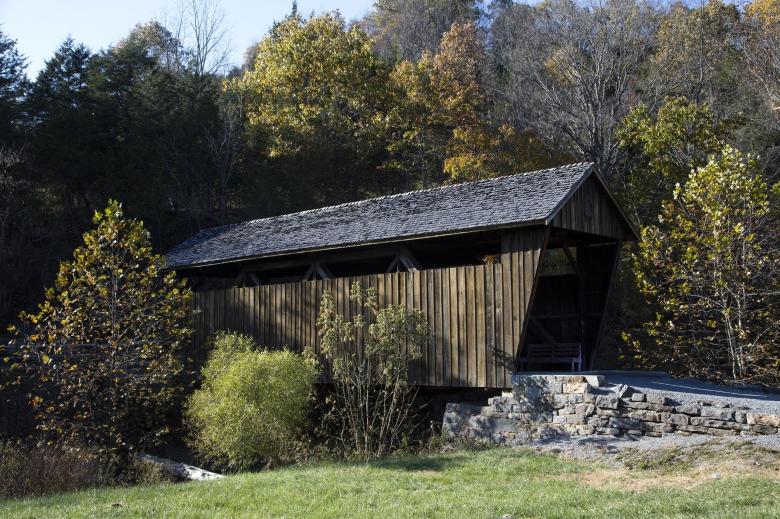Free stock image of Covered Bridge created by Pixabay