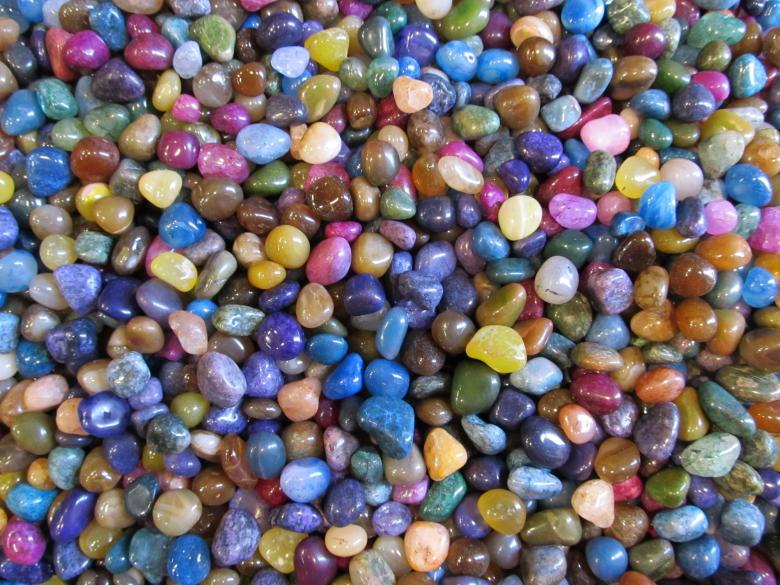 Free stock image of Colorful Pebbles created by Pixabay