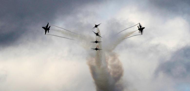 Free stock image of Air Show created by Pixabay