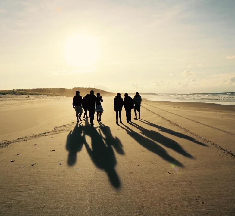 Free stock image of People on the Beach created by Pixabay