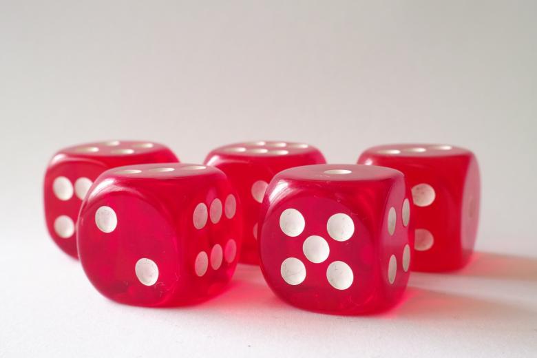 Free stock image of Red Dice created by Pixabay