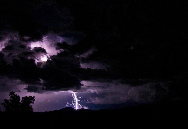 Free stock image of Stormy Night created by Pixabay