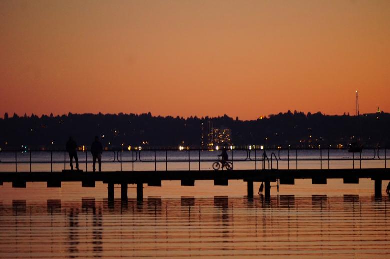 Free stock image of Sunset created by Pixabay