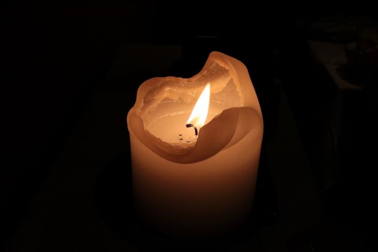 Free stock image of Burning Candle created by Pixabay