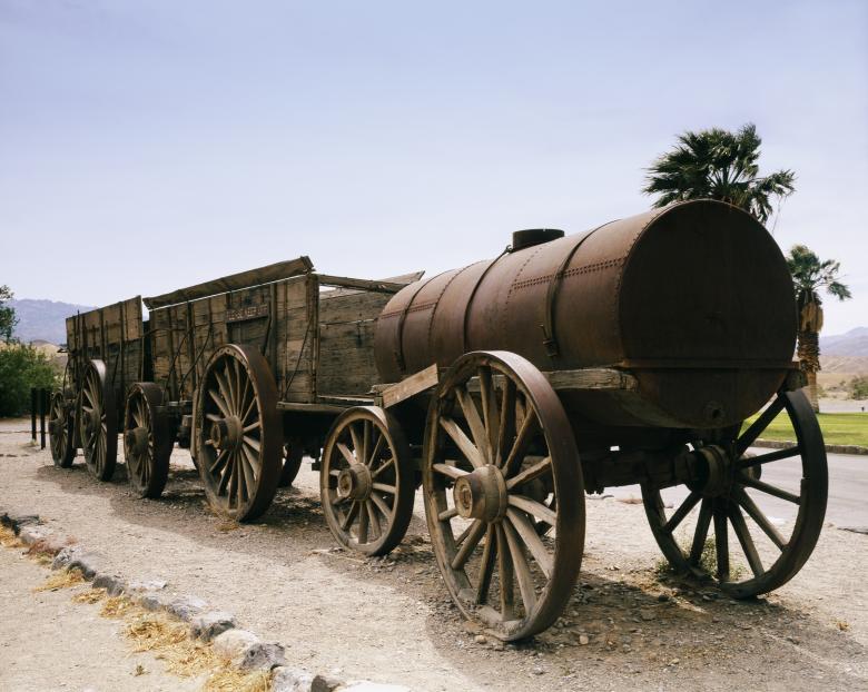 Free stock image of Borax Wagons created by Pixabay