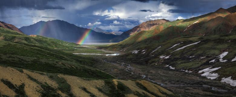 Free stock image of Rainbow Formation created by Pixabay