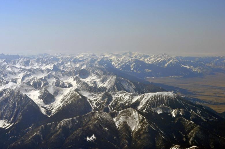 Free stock image of Absaroka Mountain Range created by Pixabay