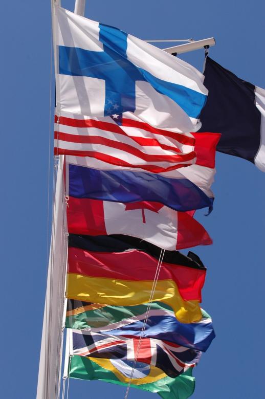 Free stock image of Country Flags created by Pixabay