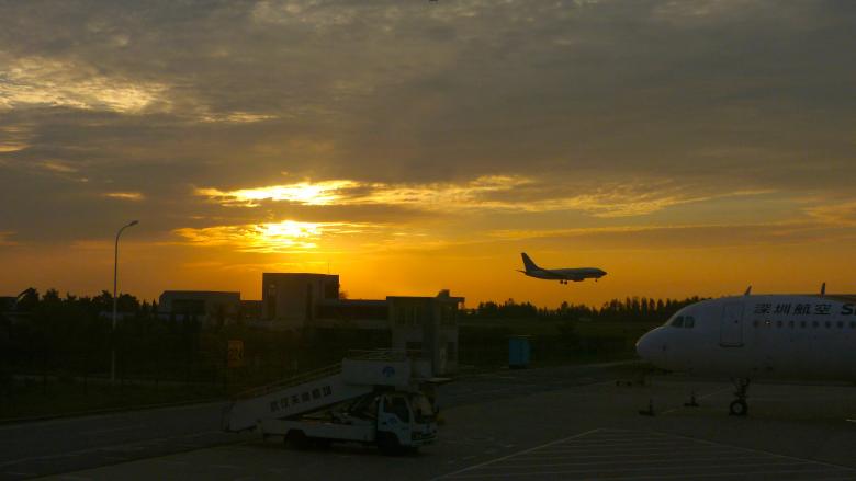 Free stock image of Plane on the Airport created by Pixabay