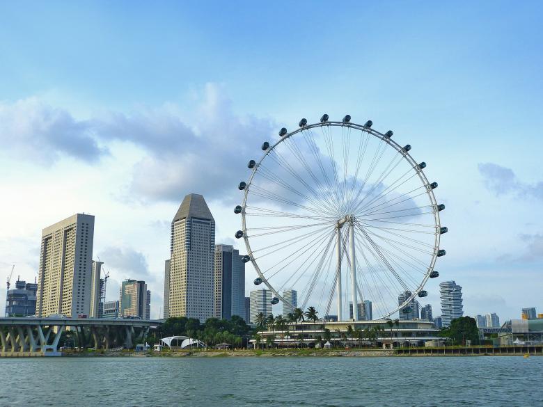 Free stock image of Singapore City created by Pixabay