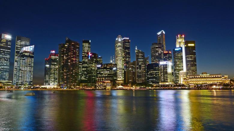 Free stock image of Singapore River created by Pixabay