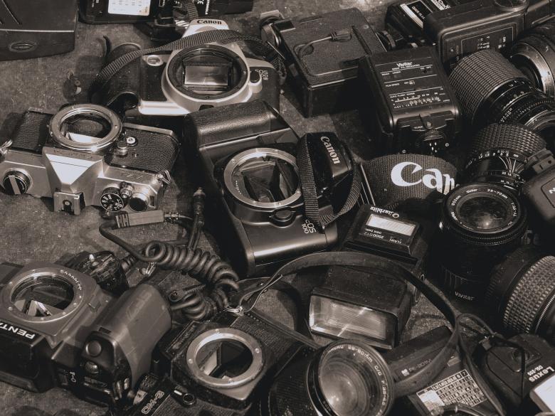 Free stock image of Camera Collection created by Pixabay