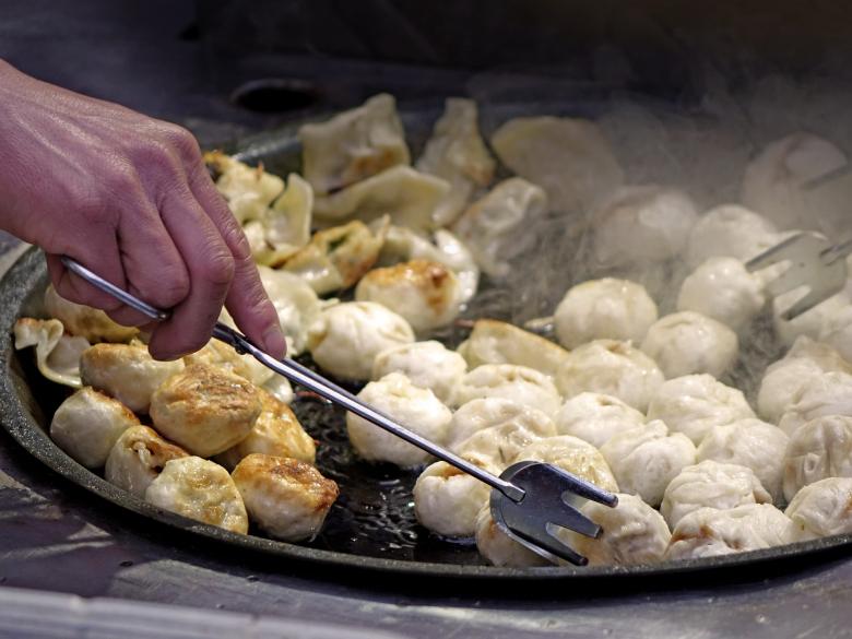 Free stock image of Baked Dumplings created by Pixabay
