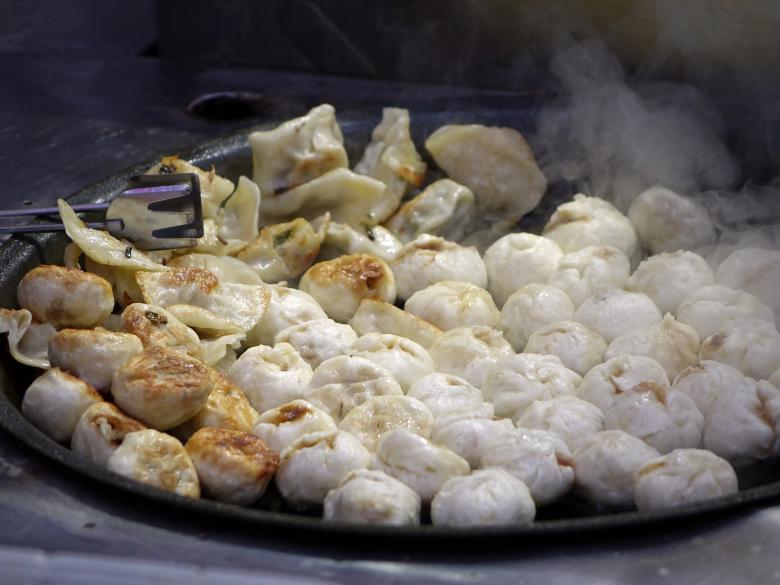 Free stock image of Baked Dumplings created by Pixabay