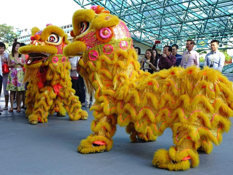 Free stock image of Lion Dance created by Pixabay