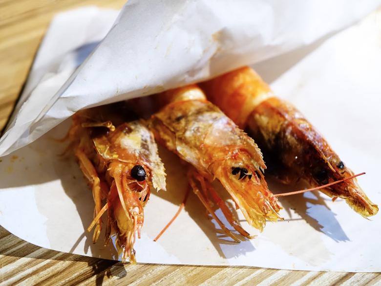 Free stock image of Fried Prawns created by Pixabay