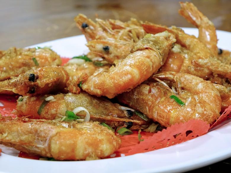Free stock image of Fried Prawns created by Pixabay