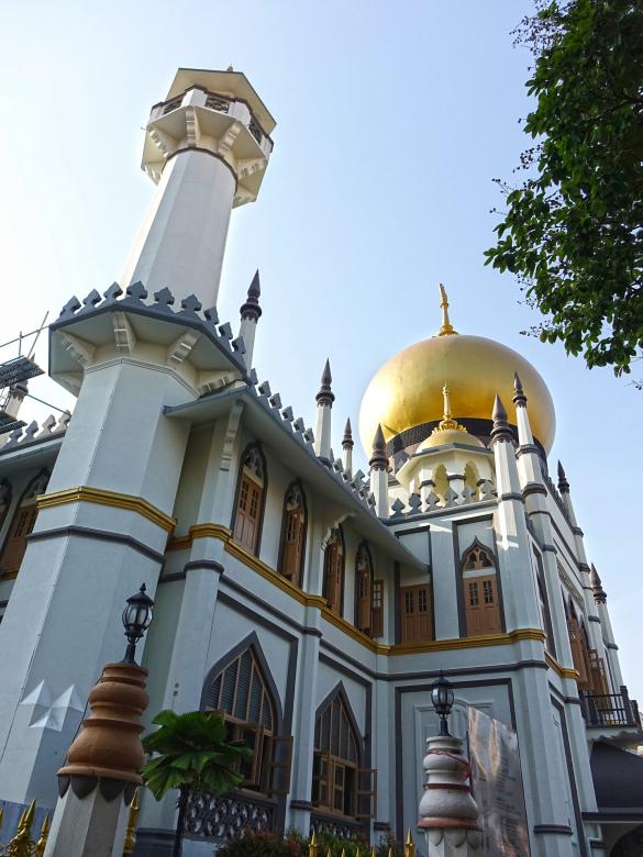 Free stock image of Sultan Mosque created by Pixabay