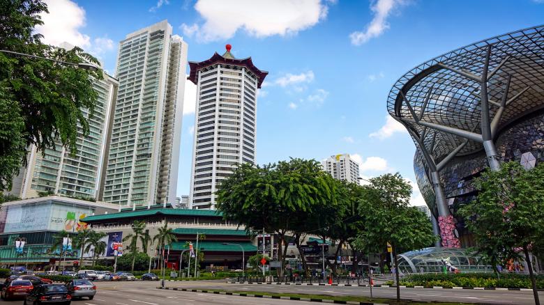 Free stock image of Singapore City created by Pixabay