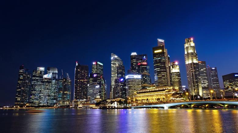 Free stock image of Singapore River created by Pixabay