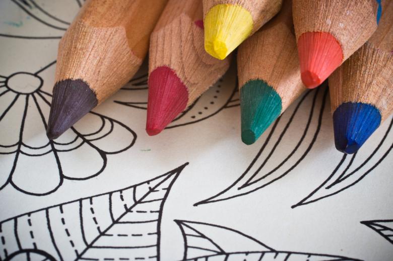 Free stock image of Coloring Book for Adults created by Pixabay