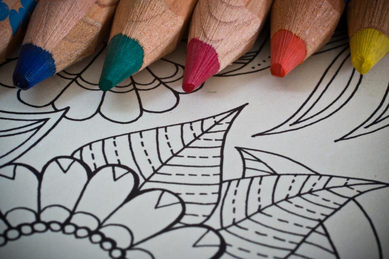Free stock image of Coloring Book for Adults created by Pixabay