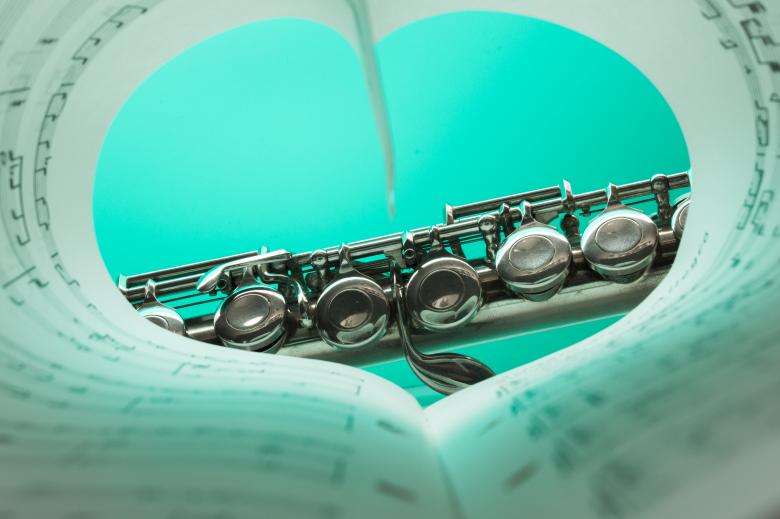 Free stock image of Flute Through the Notes created by Pixabay
