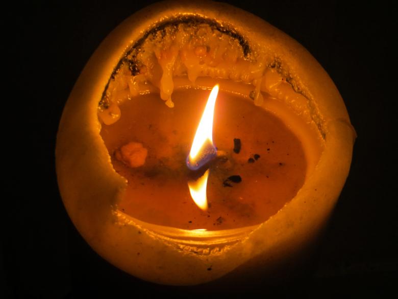 Free stock image of Candle on Fire created by Pixabay