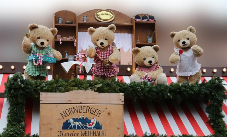 Free stock image of Christmas Bears created by Pixabay