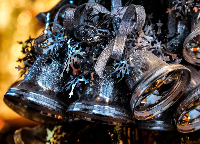 Free stock image of Christmas Bells created by Pixabay