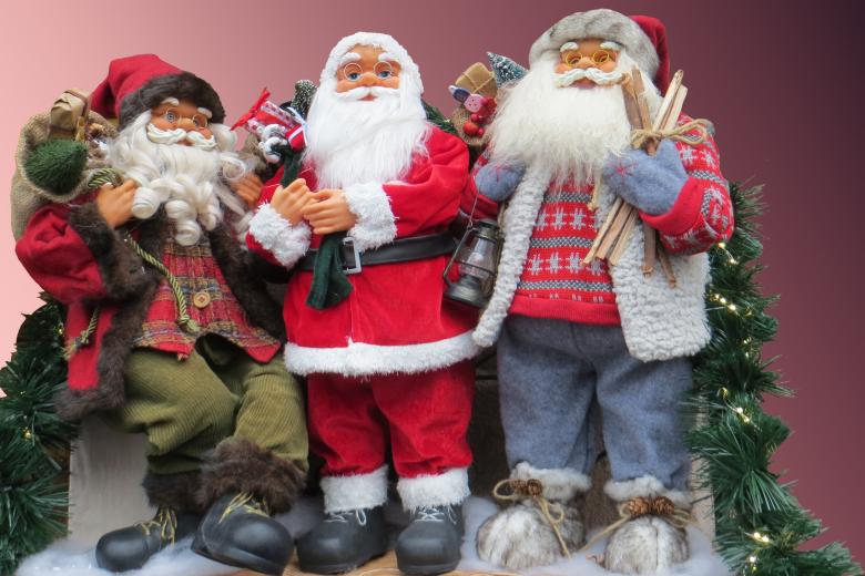 Free stock image of Santa on Christmas created by Pixabay