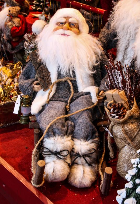 Free stock image of Santa on Christmas created by Pixabay