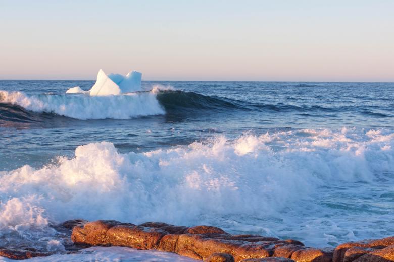 Free stock image of Icebergs melting along the coast created by Geoffrey Whiteway
