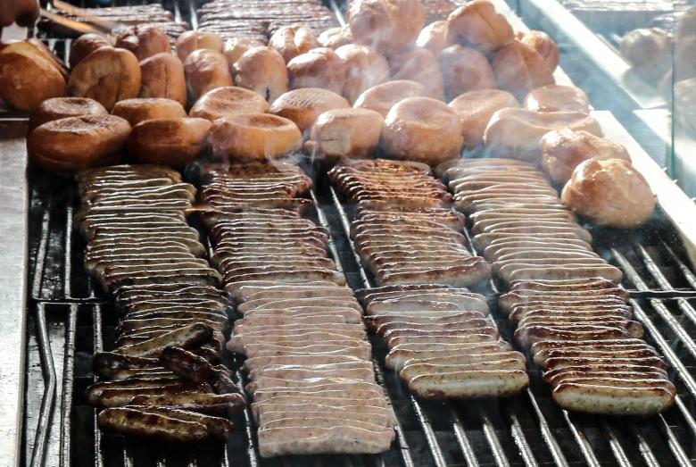 Free stock image of Nuremberg Sausages created by Pixabay