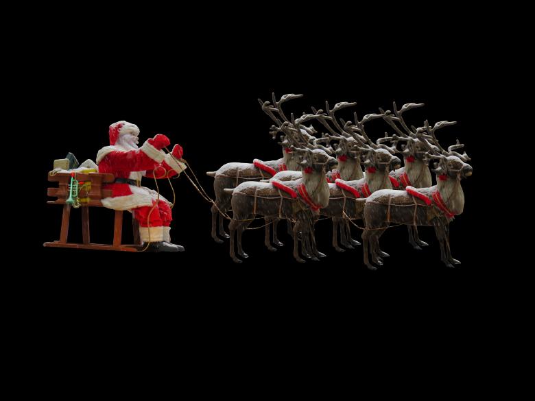 Free stock image of Santa's Ride created by Pixabay