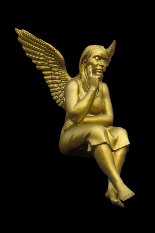 Free stock image of Christmas Angel created by Pixabay
