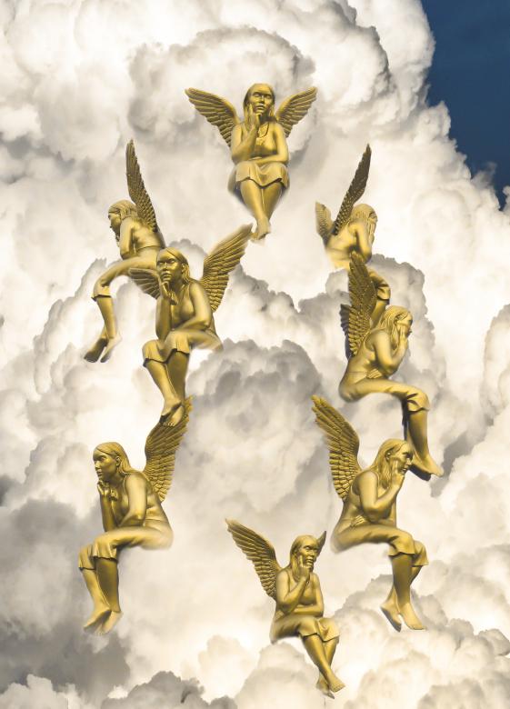 Free stock image of Christmas Angel created by Pixabay