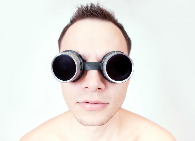 Free stock image of man in glasses created by 2happy