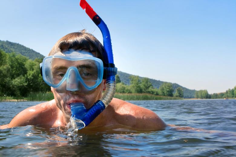 Free stock image of man swimming created by 2happy