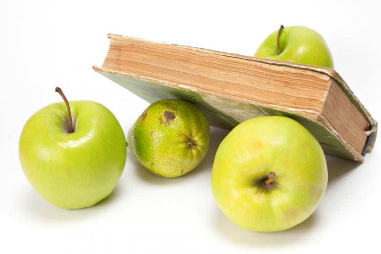 Free stock image of book and pears created by 2happy