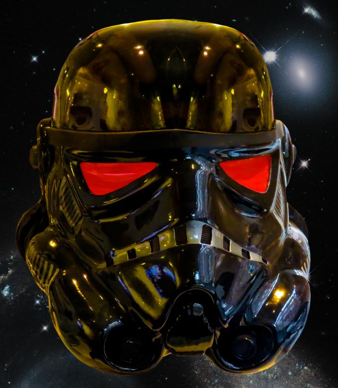 Free stock image of Star Wars Stormtrooper Helmet created by Pixabay