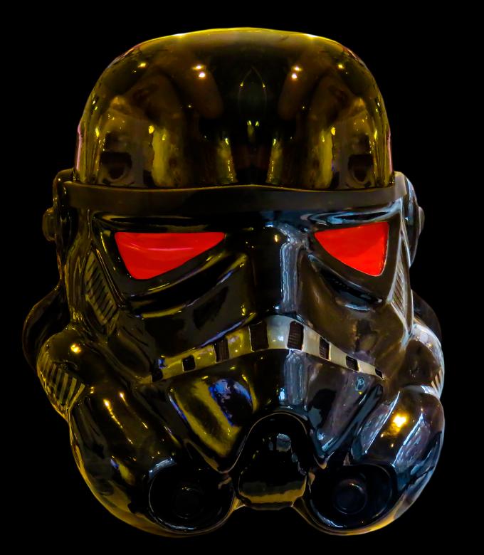 Free stock image of Black Stormtrooper Mask created by Pixabay