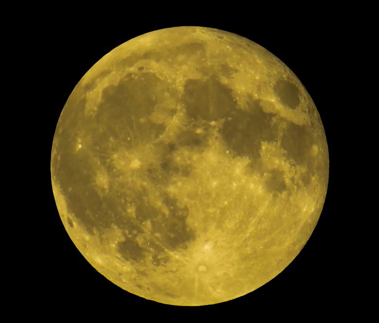 Free stock image of Full Moon created by Pixabay