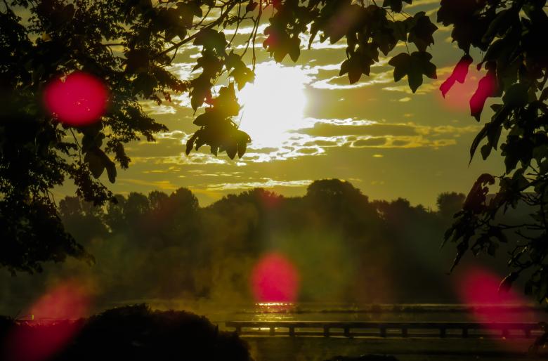 Free stock image of Sunrise created by Pixabay
