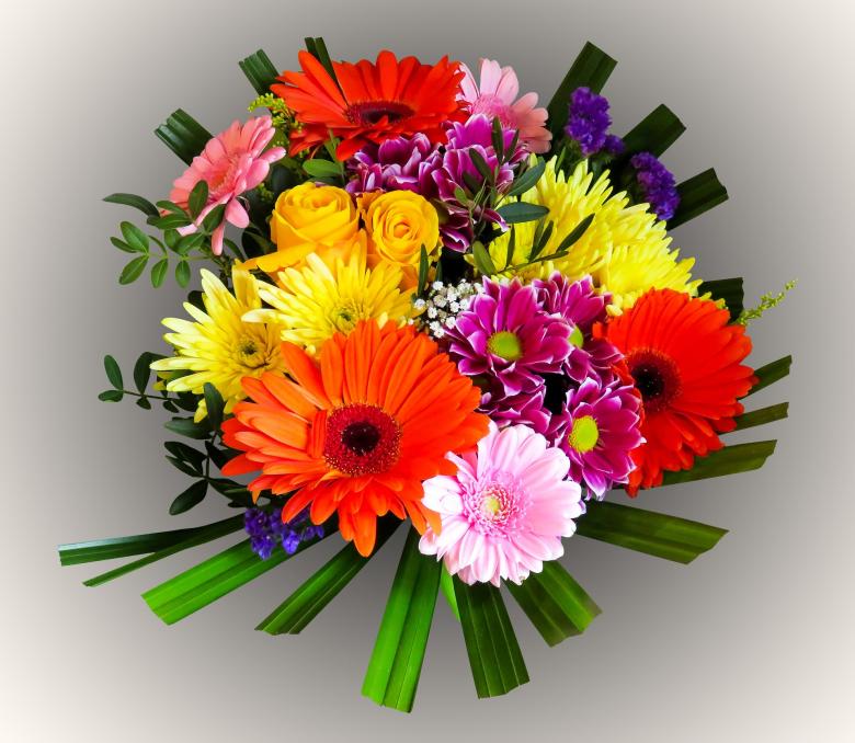 Free stock image of Flower Bouqet created by Pixabay