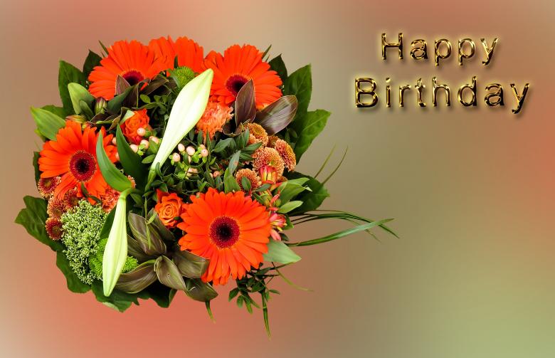 Free stock image of Birthday Bouquet created by Pixabay