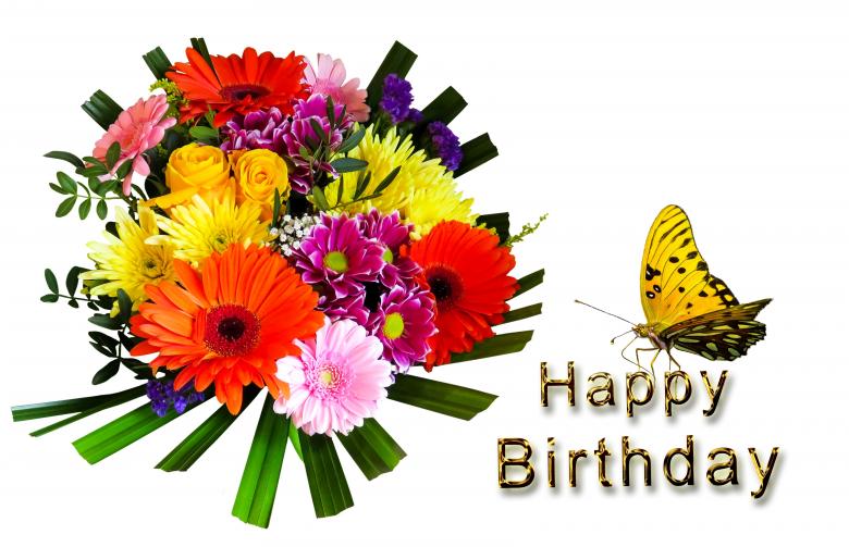 Free stock image of Birthday Bouquet created by Pixabay