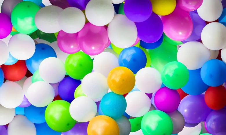 Free stock image of Colorful Balloons created by Pixabay